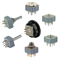 commutateur rotatif pour circuit imprimé série k