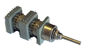 commutateur rotatif pour circuit imprimé caf 16ci